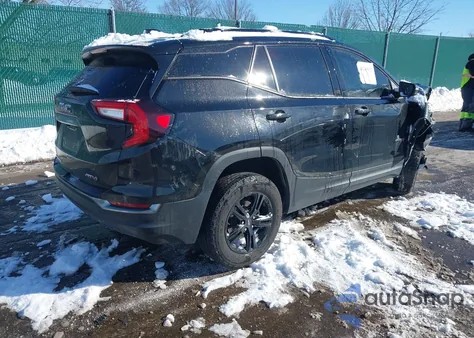 2022 GMC Terrain Awd At4 z USA, uszkodzony, nr VIN 3GKALYEV5NL152708